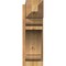 Ekena Millwork Olympic Rough Sawn Craftsman Outlooker, Western Red Cedar, 8"W x 24"D x 24"H OUT08X24X24OLY04RWR - alternate 3